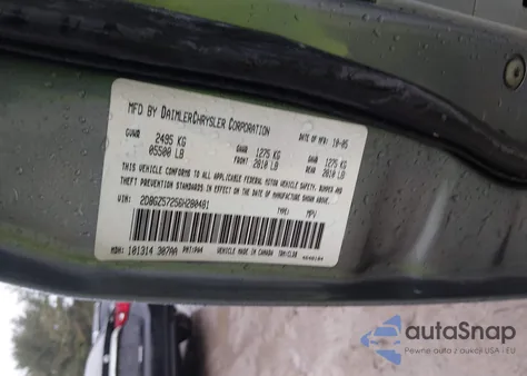 2006 Dodge Magnum Rt z USA, uszkodzony, nr VIN 2D8GZ57256H280481